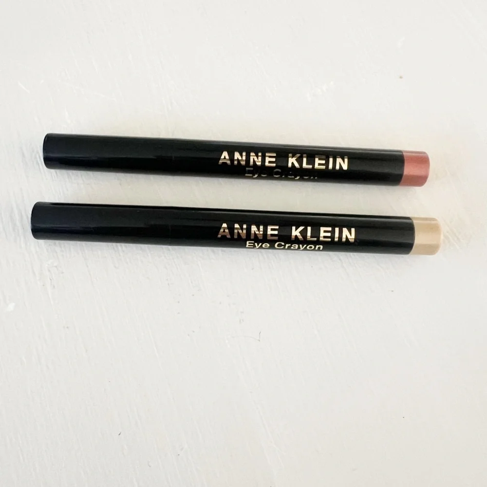 NWT Anne Klein Eyeshadow Crayon Duo Champagne & Allure Shimmer Eye Color